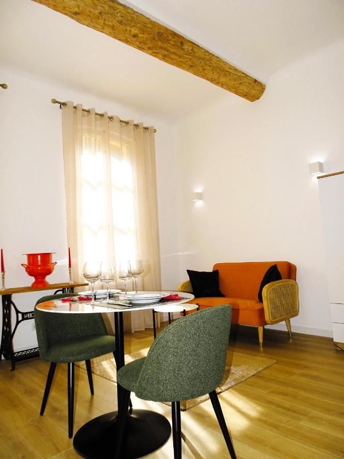 Augustins Fountain Studio Cosy Aix Centre Historique A 3 Minutes De Cours Mirabeau -Wifi-Smart Tv-Rue Calme 엑상프로방스 외부 사진